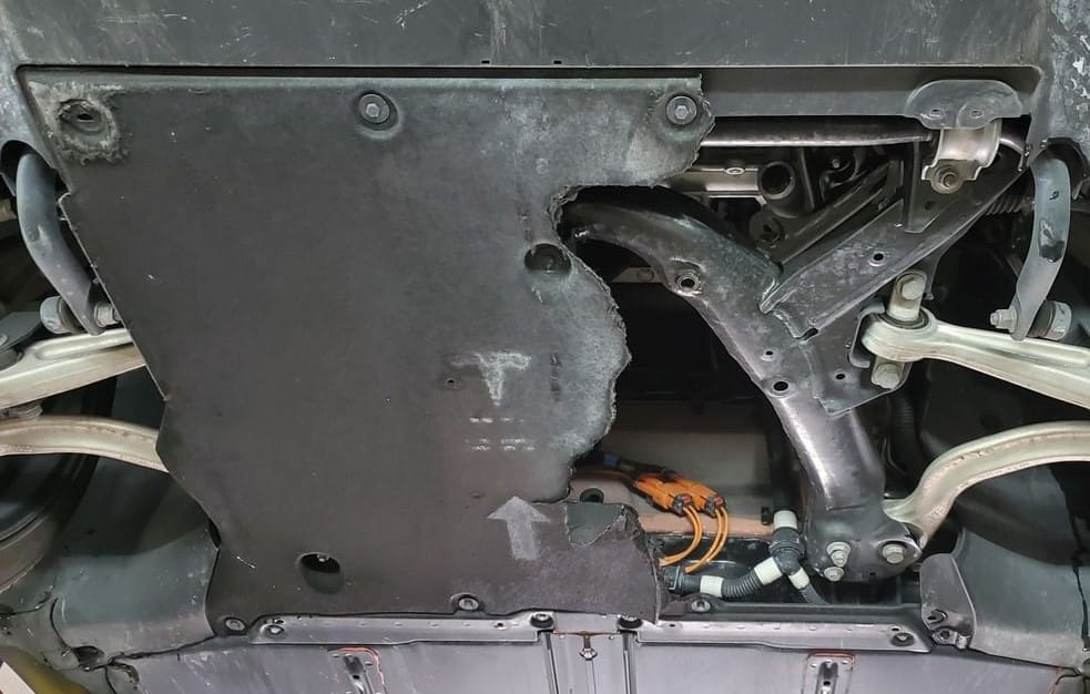 Model 3 underbelly